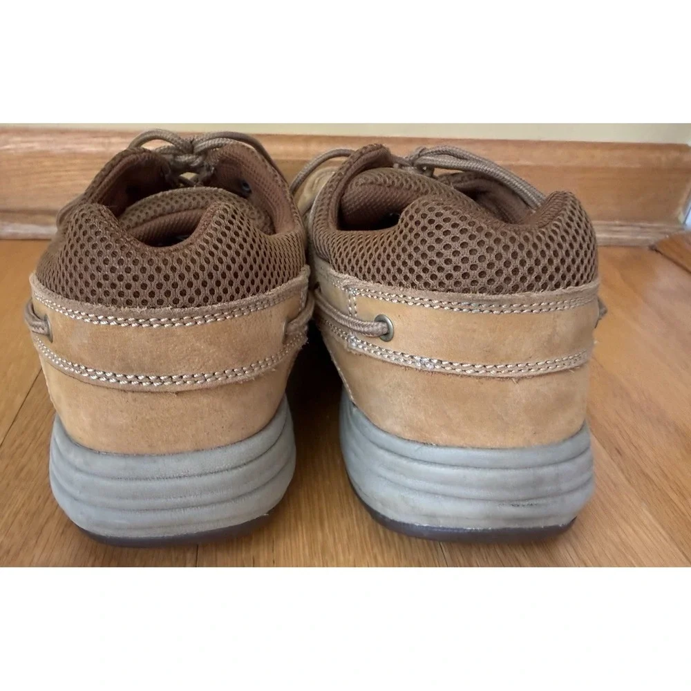 World Wide Sportsman Blue Water boat shoes in tan. Size 11.5